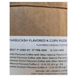 Starbucks K-Cup Coffee Pods Flavored Coffee Variety Pack for Keurig Brewers Naturally Flavored Arabica 1 box (40 pods total)