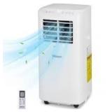 Ktaxon 5100 BTU (8000 BTU ASHRAE) Portable Air Conditioner & Dehumidifier Function Remote W/ Window Kit,White