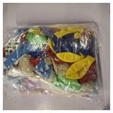 Balloons Arch Birthday Party Decorations Backdrop Tablecloth 150pcs Garland Kit Balloons Cloud Cake Toppers Kids Cow Print Latex Balloons 1st 2nd 3rd Birthday Party Decorations