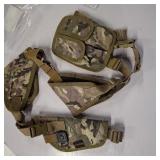 Acid Tactical Concealed Carry Gun Holster Walther Ruger XD Pistol Shoulder Holster Multicam