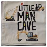 Yuzi-n Outer Space Pillow Covers Planet Astronaut Space Pillow Cases Decor for Nursery Kids Bedroom Playroom Classroom, 18 x 18 Inch Set of 4,Navy Blue-Space Dream Big