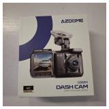 AZDOME 4K Dash Cam Front and Rear, STARVIS Night Vision, UHD 2160P WiFi Dash Camera for Cars with GPS, Included 64GB Card, 2.4" IPS Screen Dashcam, 170 Wide Angle, WDR, 24H Parking Mode (GS63H Pro)