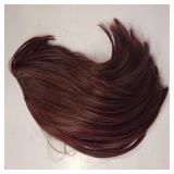 Short Natural Hair Toppers, Wig Toppers for Women Human Hair, Topper Hair Piece Human Hair Short, Natural Hair Toppers with Bangs (99J#)