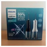 Philips Sonicare Cordless Rechargeable Power Water Flosser 2-pack Open Box