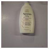 Aveeno Baby Calming Comfort Moisturizing Body Lotion with Relaxing Lavender & Vanilla Scents, Non-Greasy Baby Lotion, Nourishing Prebiotic Oatmeal, Paraben- & Phthalate-Free, 18 fl. oz