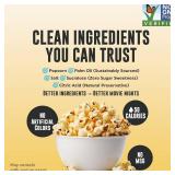 4 BOXES - of POPFULLY White Cheddar Popcorn Fully Pops, Sharing Bags, Sharp Cheese Flavor, Big Pop, Micro Popcorn Bags, 3-Pack each