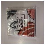 72"x72" Valentines Shower Curtain for Bathroom with 12 Hooks, Oil Painting Red Black Pink Heart Valentine