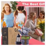 Solar Garden Statues Highland Cow Decor - Outdoor Figurines Decoration for Garden Yard Lawn Home Decor Outside : Unique Gifts for Mom Grandma