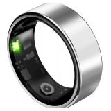 Smart Health Ring for Women Men Fitness Tracker with Heart Rate, Blood Oxygen, Blood Pressure, White 8