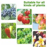 6-Pack 3.3ft x 2.3ft Drawstring Fruit Protection Bags and Garden Netting Covers, Ideal for Tomato Barrier, Vegetable and Flower Plants