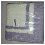 GRANNY SAYS Microfiber Bathroom Rugs Non Slip Washable, Water Absorbent Bathroom Mats for Tub, Soft Bath Mats for Bath Floor & Shower, Bath Rug, 20" x 32", Purple