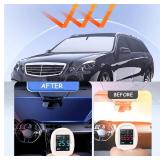 Car Windshield Sun Shade Thickening Car Front Window Shades for Sun Heat and UV Protection Foldable Car Reflective Sun Blocker Fits Car, Truck, SUV - Small 55 x 33 in