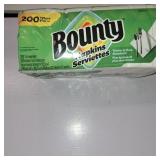Bounty Quilted Napkins 1 ply 200 pk