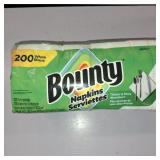 Bounty Quilted Napkins 1 ply 200 pk