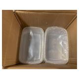 10-Pack Food Storage Containers with Airtight Leakproof Lids, BPA-Free Meal Prep Containers for Microwave/Dishwasher/Freezer, Green, 28.7oz Each