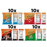 Cheetos Cheese Flavored Snacks, Variety Pack, (Pack of 40)
