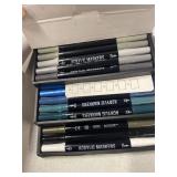 72 Colors Acrylic Paint Markers, Dual Tip with Fine Tip and Brush Tip Pens for Stone, Wood, Calligraphy, Canvas, Ceramic, Metal, Glass, Rock Painting, DIY Crafts