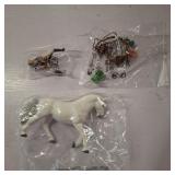 Schleich - Horse Club: Lipizzaner Mare Horse & Rider Playset Animal Toy Figurine, 2 Pcs