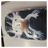 AmzPrint Axolotl Animal Print Bookbag With Lunchbox For Girls American Children Back To School Gift 3pcs Backpack Set