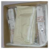 GORILLA GRIP Cat Window Perch, Foldable Indoor Hammock Bed with Washable Cover, Holds 40lbs, Beige