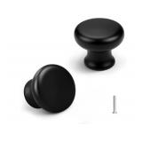 EZRENOVA 25 PACK MODERN CABINET KNOBS BLACK