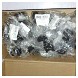 EZRENOVA 25 PACK MODERN CABINET KNOBS BLACK