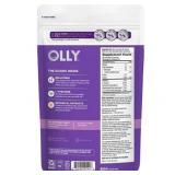 OLLY Sleep Gummy Supplement, 3mg Melatonin, L-Theanine, Chamomile, Blackberry Zen Flavor, 120 Ct