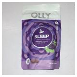 OLLY Sleep Gummy Supplement, 3mg Melatonin, L-Theanine, Chamomile, Blackberry Zen Flavor, 120 Ct