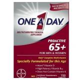 One A Day Proactive 65+ Multivitamin Tablets for Men and Women, 150ct