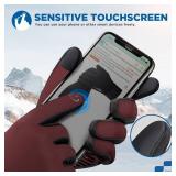 SIMARI Winter Gloves Women Men Ski Snow Gloves Liner Thermal Warm Touch Screen, Suit for Running, Cycling, Biking, Hiking, Driving, Walking, Typing, Freezer Work, Sports, Soccer, Shooting, Gaming 102