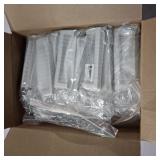 Brushed Nickel Cabinet Pull Handles 30 Pack   128mm (5") Hole Spacing, 20mm (0.79") Width   Stainless Steel Modern Drawer Handles for Kitchen & Bathroom Cabinets