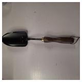 Garden Hand Trowel, Heavy Duty Stainless Steel Garden Shovel with Walnut Handle, Small Gardening Tools for Planting, Digging and Wedding