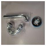 ZM Brass P-trap Pipe Basin Sink Waste Kit with Reducing Washer 1-1/4