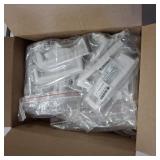 Brushed Nickel Cabinet Pull Handles 30 Pack   128mm (5") Hole Spacing, 20mm (0.79") Width   Stainless Steel Modern Drawer Handles for Kitchen & Bathroom Cabinets