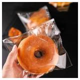 Handmd 200 Pcs Clear Resealable Cellophane Bags,Self Adhesive Sealing OPP Plastic Food Treat Cello Bags Great for Small Cookie,Candy, jewelry, Gift Wrapping (5"x6.7")