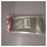 Handmd 200 Pcs Clear Resealable Cellophane Bags,Self Adhesive Sealing OPP Plastic Food Treat Cello Bags Great for Small Cookie,Candy, jewelry, Gift Wrapping (5"x6.7")