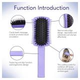Curl Defining Brush, Volume Curly Hair Brush Products for Effortlessly Detangling Combing and Styling Women