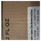 Califia Farms - Pumpkin Spice Oat Barista Blend Oat Milk, 32 Oz (Pack of 6), Shelf Stable, Dairy Free, Plant Based, Vegan, Gluten Free, Non GMO, High Calcium, Milk Frother, Creamer, Oatmilk