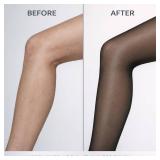 20D Black Sheer Tights for Women Control Top Pantyhose Not Rip with Reinforced Toes