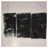 20D Black Sheer Tights for Women Control Top Pantyhose Not Rip with Reinforced Toes