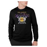 Junk Food x NBA - Nothing But Net - Officially Licensed Adult Long Sleeve T-Shirt for Men & Women XL
