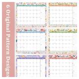 Ospelelf Desk Calendar 2025-2026 Large 22"x17" Monthly Family Planner Pad with Protective Cover 18 Months July 2025 to December 2026 Ditsy Floral