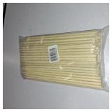 6" Natural Bamboo Wooden Skewers the diameter is 4mm (100 PCS) for BBQ, Fruit Cocktail Kabob Chocolate Fountain Appetiser,Grilling Kitchen crafting and Party