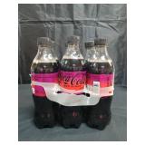 Coca-Cola Cherry Zero Bottles, 16.9 fl oz, 6 Pack