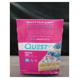 QUEST BIRTHDAY CAKE COATED PROTEIN BAR 12 BARS