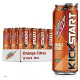 Mountain Dew Kickstart Orange Citrus 12-Pack