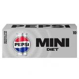Diet Pepsi Cola Soda Pop  7.5 fl oz  10 Pack Cans