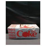 Diet Coke Diet Cola Soda Fridge Pack  7.5 fl oz Mini Cans  10 Pack