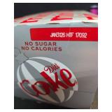 Diet Coke Diet Cola Soda Fridge Pack  7.5 fl oz Mini Cans  10 Pack