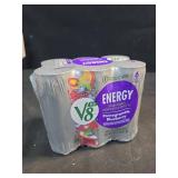V8 +Energy Pomegranate Blueberry Juice Energy Drink  8 fl oz Can  6 Count